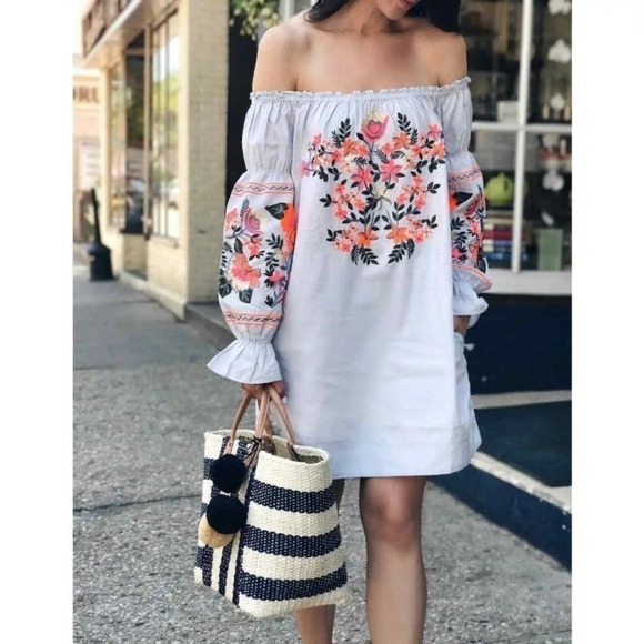 Free People Fleur Du Jour Shift Dress | Size M - Picture 7 of 7